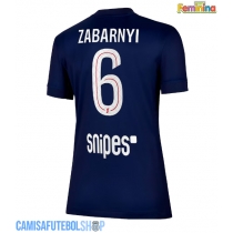 Camisa de time de futebol Paris Saint-Germain Illia Zabarnyi #6 Replicas 1º Equipamento Feminina 2025-26 Manga Curta
